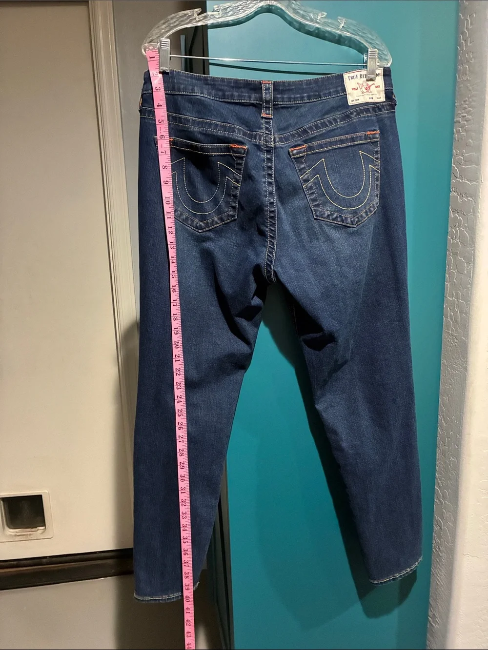 True Religion Jenny Curvy Dark Blue Women’s Jeans 34